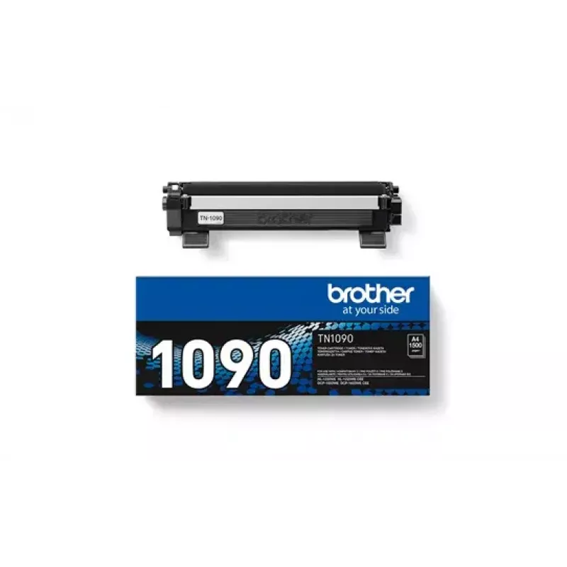 Kasečių kasetė Brother TN-1090 juoda, laser, vienetinis paketas, 1500 puslapių išeiga