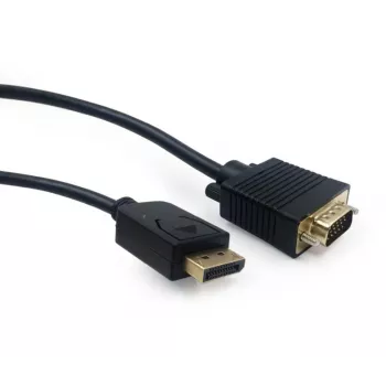Gembird CCP-DPM-VGAM-6 DisplayPort į VGA adapterio kabelis, 1,8 m, juodas