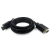 Gembird CCP-DPM-VGAM-6 DisplayPort į VGA adapterio kabelis, 1,8 m, juodas