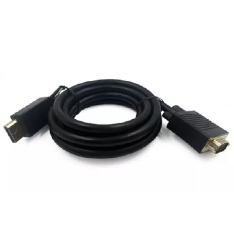 Gembird CCP-DPM-VGAM-6 DisplayPort į VGA adapterio kabelis, 1,8 m, juodas