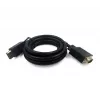 Gembird CCP-DPM-VGAM-6 DisplayPort į VGA adapterio kabelis, 1,8 m, juodas