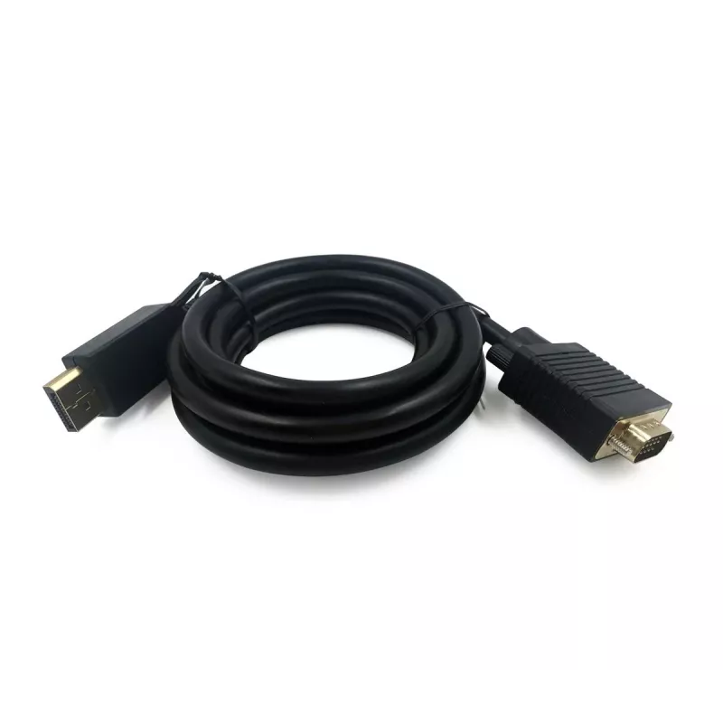 Gembird CCP-DPM-VGAM-6 DisplayPort į VGA adapterio kabelis, 1,8 m, juodas