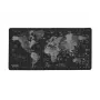 Pelės kilimėlis NATEC Time Zone Map Maxi — audinys 400×800 mm, 2,5 mm, vandeniui atsparus, neslystantis