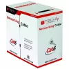 Tinklo kabelis TECHLY Cat.6 U/UTP CCA 305 m, 23 AWG, 250 MHz, pilkas