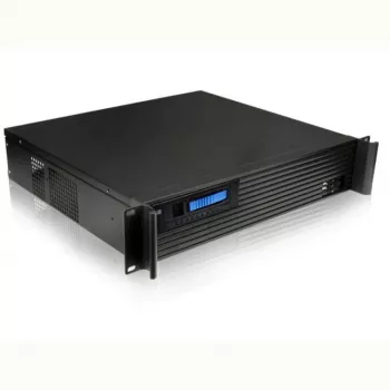 Serverio korpusas TECHLY I-CASE IPC-240L, 2U, micro ATX, 4x 3,5 colio vietos, 1x 5,25 colio vieta, 465x400x88,8 mm, juodas