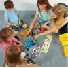 Konstruktorius LEGO Classic 10698 – 790 dalių, įvairiaspalvis, 33 spalvos, su žaliomis pagrindo plokštėmis ir aksesuarais