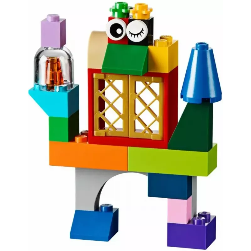 Konstruktorius LEGO Classic 10698 – 790 dalių, įvairiaspalvis, 33 spalvos, su žaliomis pagrindo plokštėmis ir aksesuarais