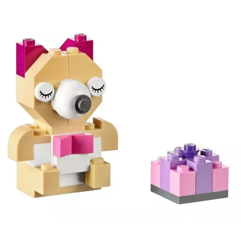 Konstruktorius LEGO Classic 10698 – 790 dalių, įvairiaspalvis, 33 spalvos, su žaliomis pagrindo plokštėmis ir aksesuarais