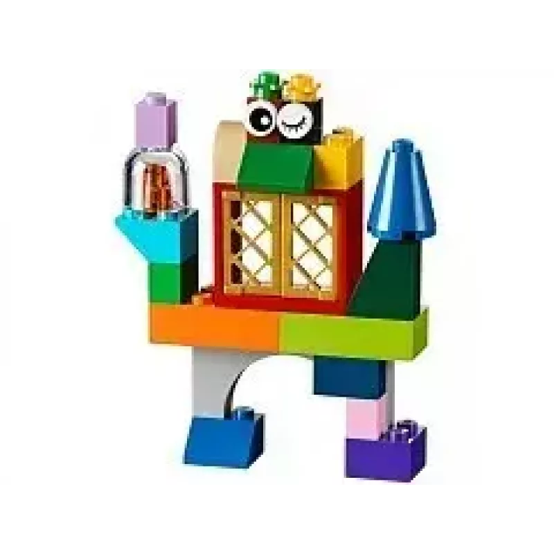 Konstruktorius LEGO Classic 10698 – 790 dalių, įvairiaspalvis, 33 spalvos, su žaliomis pagrindo plokštėmis ir aksesuarais