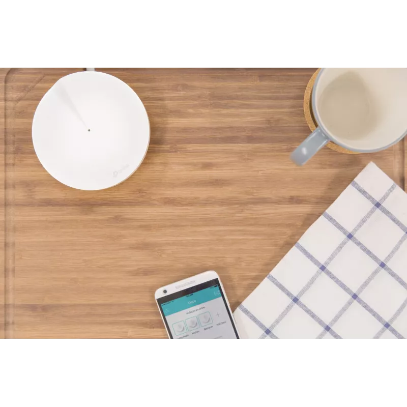 TP-Link AC1300 Deco M5 Wi-Fi 5 tinklo sistema (baltas, 3 vnt.)