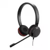 Jabra Evolve 20SE MS Stereo laidinė ausinė, biurui / skambučių centrui, 150 - 7000 Hz, 132 g, juoda