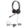 Jabra Evolve 20SE MS Stereo laidinė ausinė, biurui / skambučių centrui, 150 - 7000 Hz, 132 g, juoda
