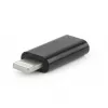 Gembird A-USB-CF8PM-01 adapteris USB tipo-C 8 kontaktų į iPhone juodas