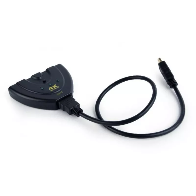 Gembird DSW-HDMI-35 HDMI komutatorius su 3 prievadais, juodas