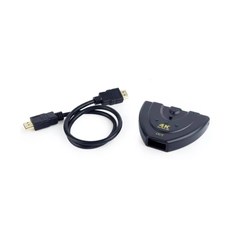Gembird DSW-HDMI-35 HDMI komutatorius su 3 prievadais, juodas