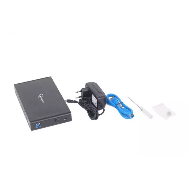 GEMBIRD išorinis USB 3.0 dėklas 3.5 colio – juodas