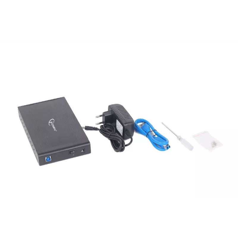 GEMBIRD išorinis USB 3.0 dėklas 3.5 colio – juodas
