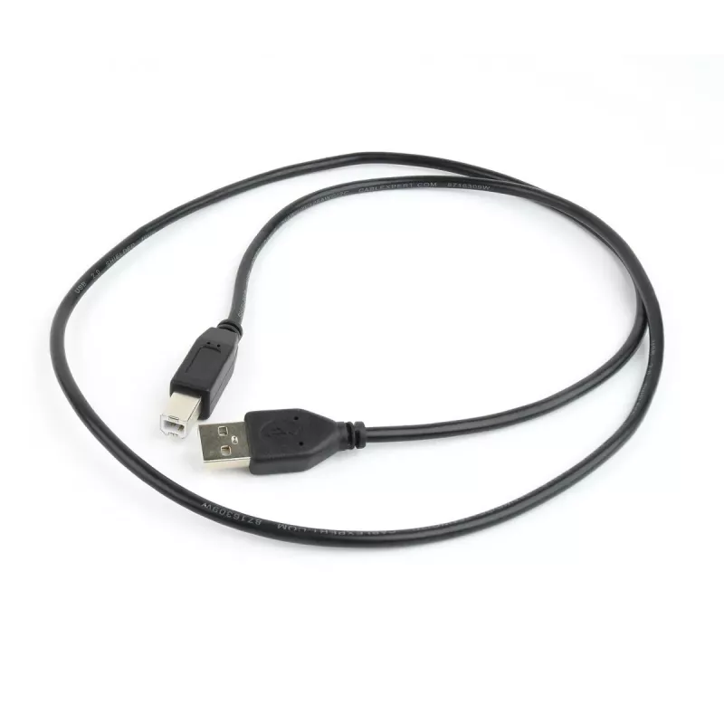 Gembird USB 2.0 A–B laidas 1 m, juodas