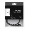 Gembird USB 2.0 A–B laidas 1 m, juodas