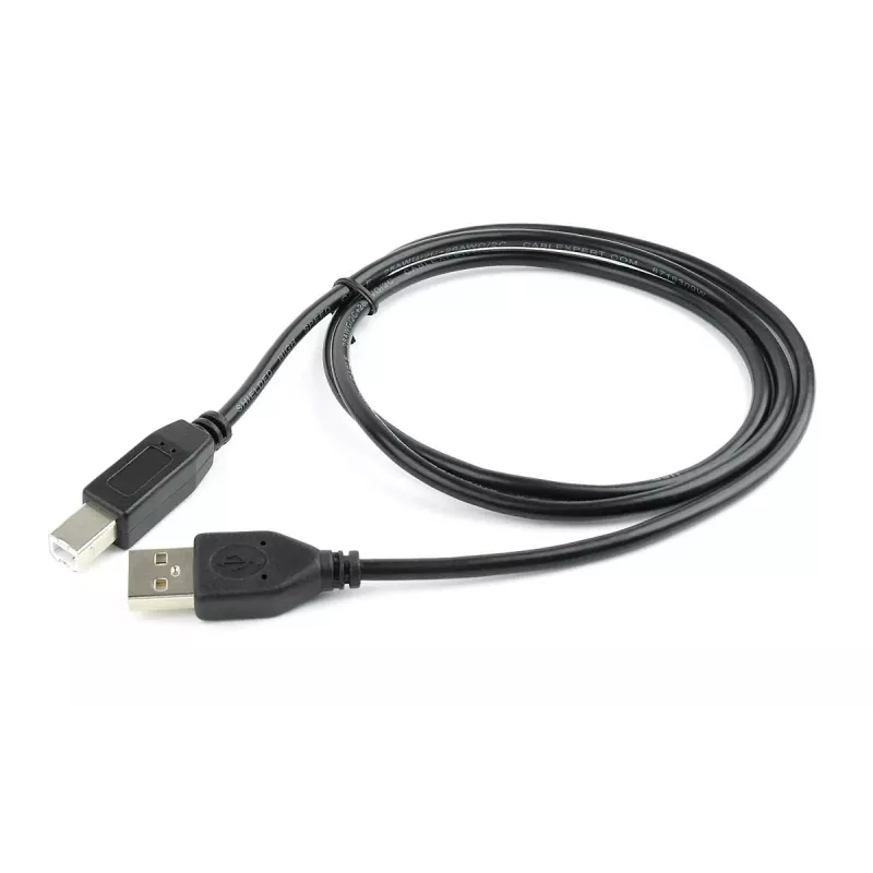 Gembird USB 2.0 A–B laidas 1 m, juodas