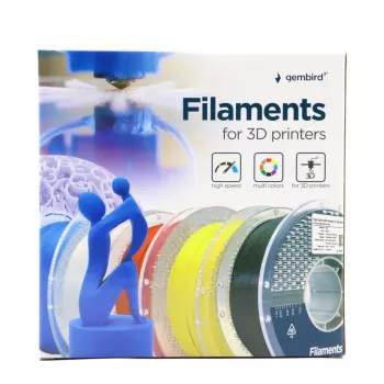 3D spausdinimo medžiaga Gembird 3DP-ABS1.75-01-B ABS Navy 1 kg