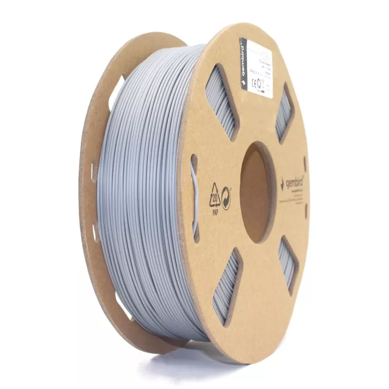 GEMBIRD PLA gijos pilka, 1,75 mm, 1 kg