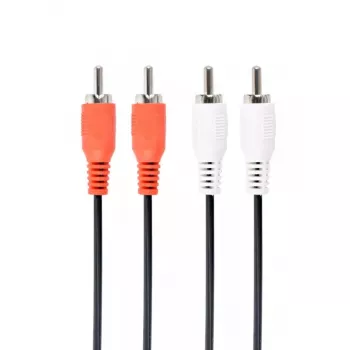 Garso kabelis Gembird CCA-2R2R-6 1,8 m 2 x RCA juodas