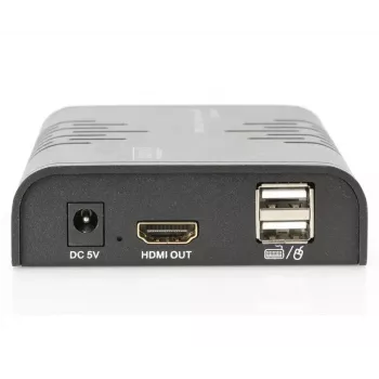 DIGITUS HDMI KVM ilgintuvas, 120 m per tinklo kabelį (Cat 5, 5E, 6), Full HD, 1080p