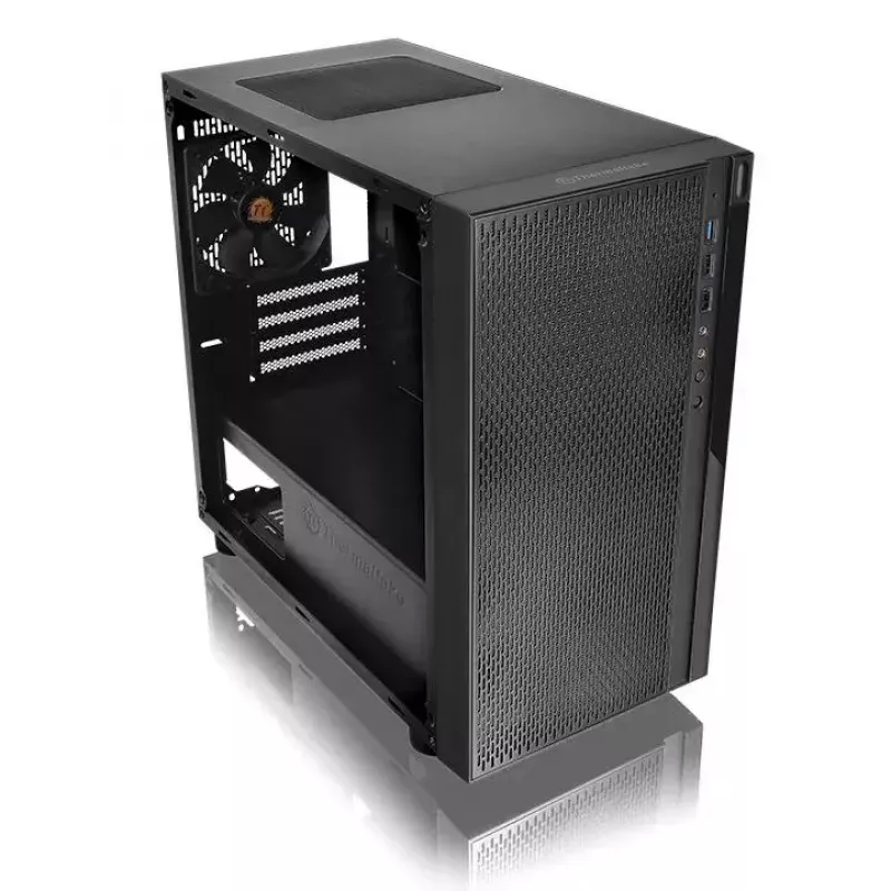PC korpusas Thermaltake Versa H18 Micro Tower juodas