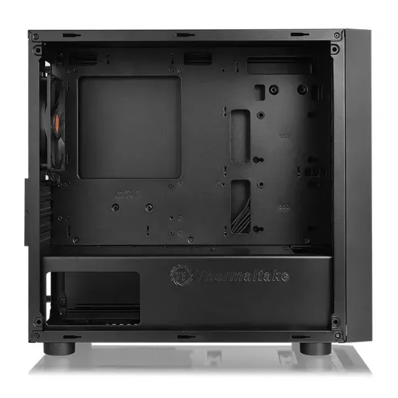 PC korpusas Thermaltake Versa H18 Micro Tower juodas