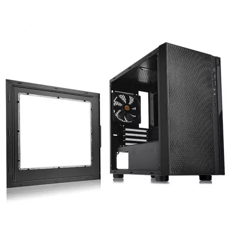 PC korpusas Thermaltake Versa H18 Micro Tower juodas