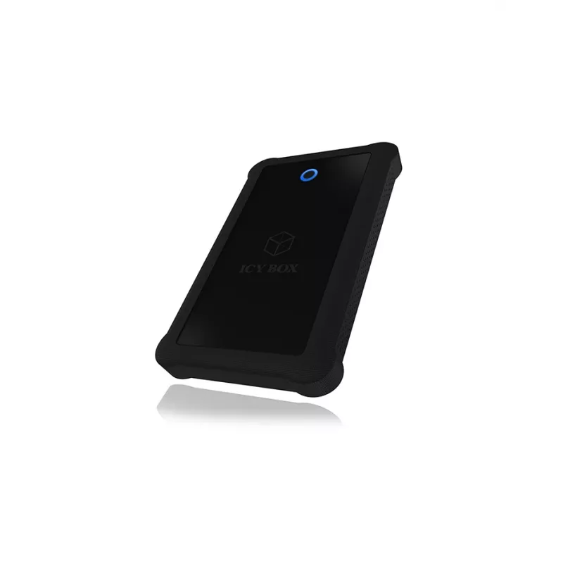 ICY BOX IB-233U3-B išorinis HDD/SSD dėklas Juodas 2.5 colio