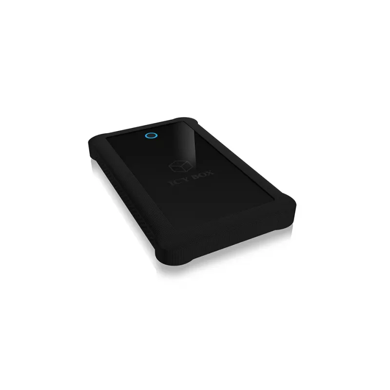ICY BOX IB-233U3-B išorinis HDD/SSD dėklas Juodas 2.5 colio