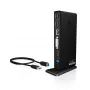 ICY BOX IB-DK2241AC USB 3.2 Gen 1 (3.1 Gen 1) Type-A juodas dokas