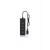 ICY BOX IB-HUB1409-C3 USB 3.2 Gen 1 (3.1 Gen 1) Type-C 5000 Mbit/s Juodas