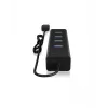 ICY BOX IB-HUB1409-U3 USB 3.2 Gen 1 (3.1 Gen 1) Type-A 5000 Mbit/s Juodas USB skirstytuvas