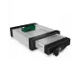 ICY BOX IB-129SSK-B 13.3 cm (5,25 colio) juodas rėmelio skydelis