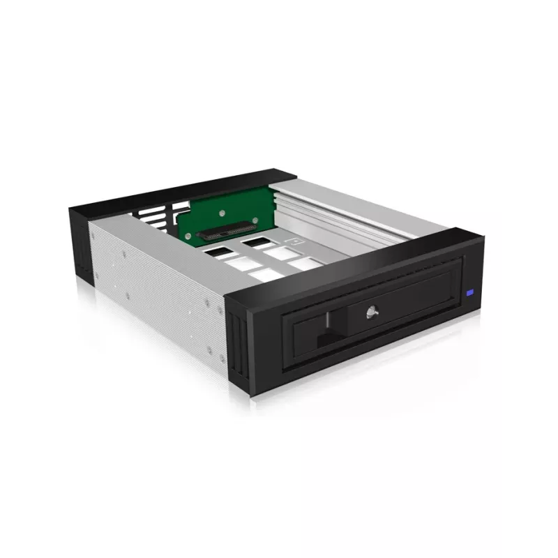 ICY BOX IB-129SSK-B 13.3 cm (5,25 colio) juodas rėmelio skydelis