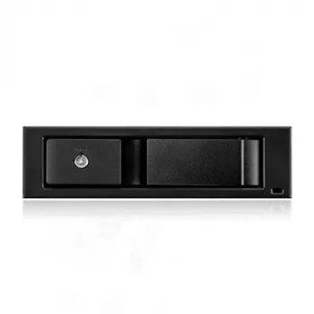 ICY BOX IB-158SSK-B 13.3 cm (5,25 colio) krepšelio plokštė Juoda