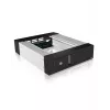 ICY BOX IB-158SSK-B 13.3 cm (5,25 colio) krepšelio plokštė Juoda