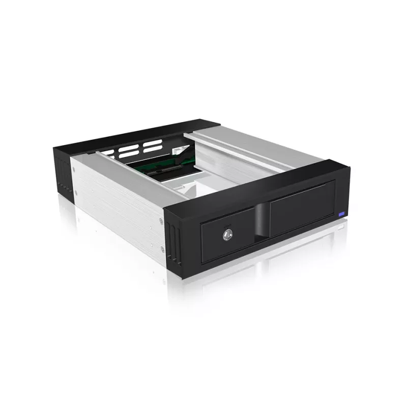 ICY BOX IB-158SSK-B 13.3 cm (5,25 colio) krepšelio plokštė Juoda