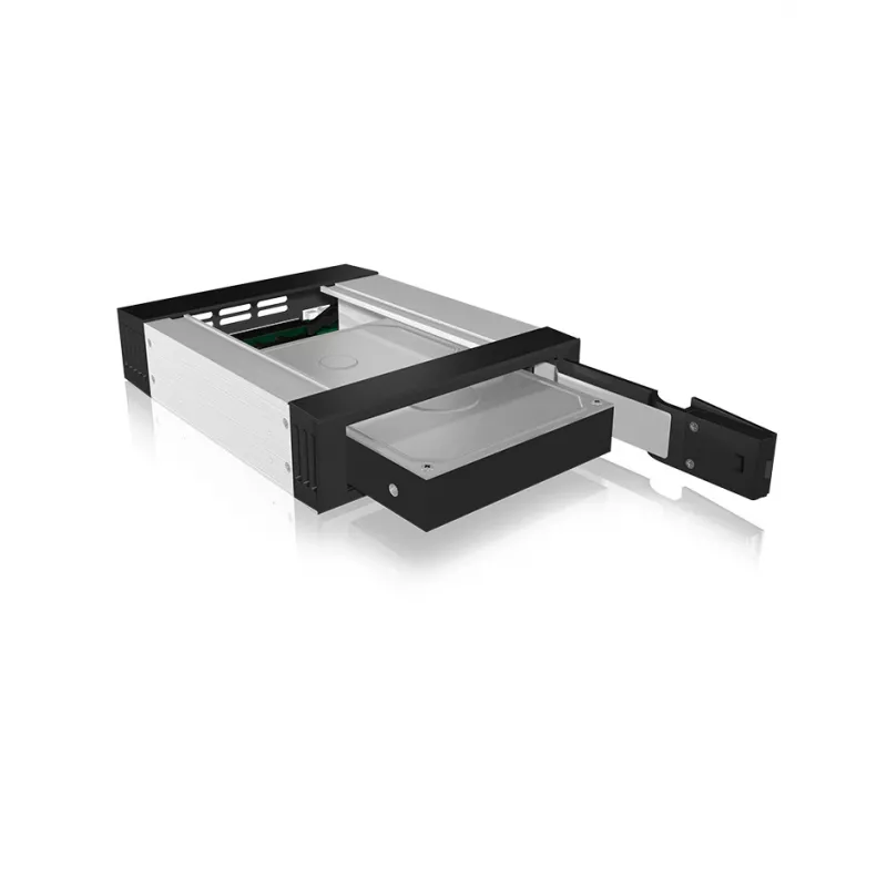 ICY BOX IB-158SSK-B 13.3 cm (5,25 colio) krepšelio plokštė Juoda