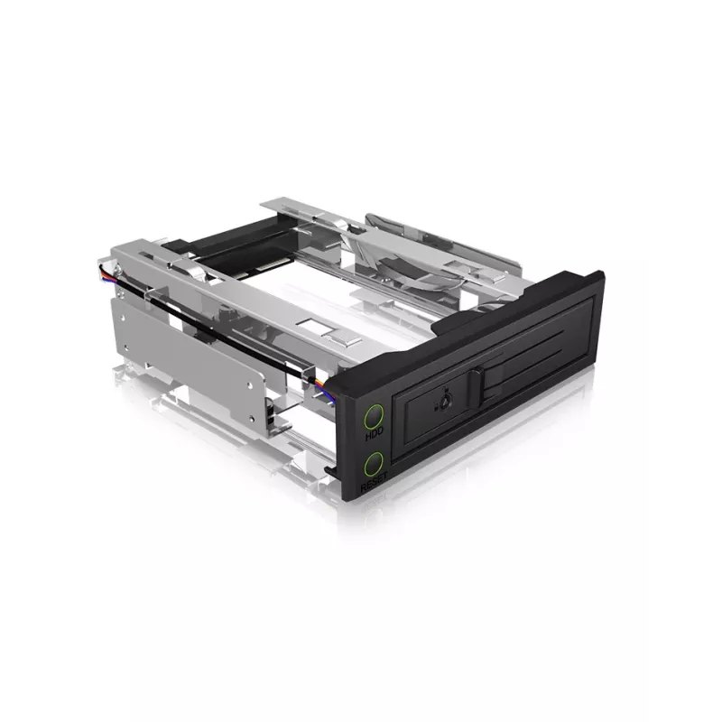 ICY BOX IB-166SSK-B išorinis HDD korpusas, juodas 3.5 colių