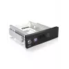 ICY BOX IB-168SK-B 13.3 cm (5.25 colio) laikiklio plokštė, juoda