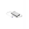 ICY BOX IB-AC703-U3 Išorinis HDD/SSD korpusas Baltas 2.5 colio