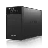 ICY BOX IB-RD3620SU3 diskų masyvas 0 TB stalinis juodas