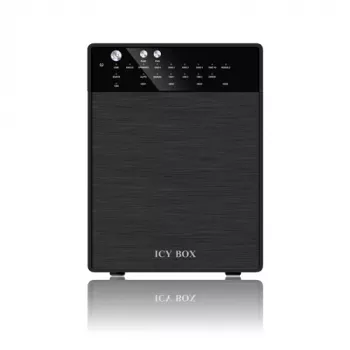 ICY BOX IB-RD3640SU3 HDD dėklas Juodas 3.5 colio