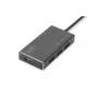 DIGITUS USB 3.0 4 prievadų šakotuvas su maitinimo adapteriu 5V/2A, aliuminio korpusas