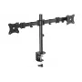 DIGITUS Dvigubas monitoriaus stovas su spaustuvu iki 70 cm (27 colių) (DA-90349)