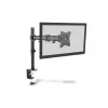 DIGITUS Vieno monitoriaus laikiklis su spaustuku, juodas, 45° pasukimas, 45° pakreipimas, 360° sukimas, 15-27 colių TFT, max 8 kg, VESA max 100x100
